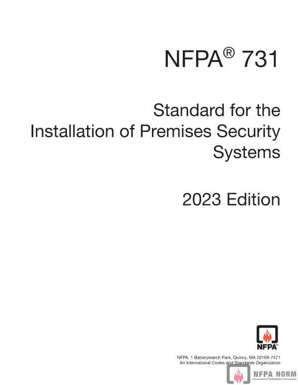 NFPA 731 PDF